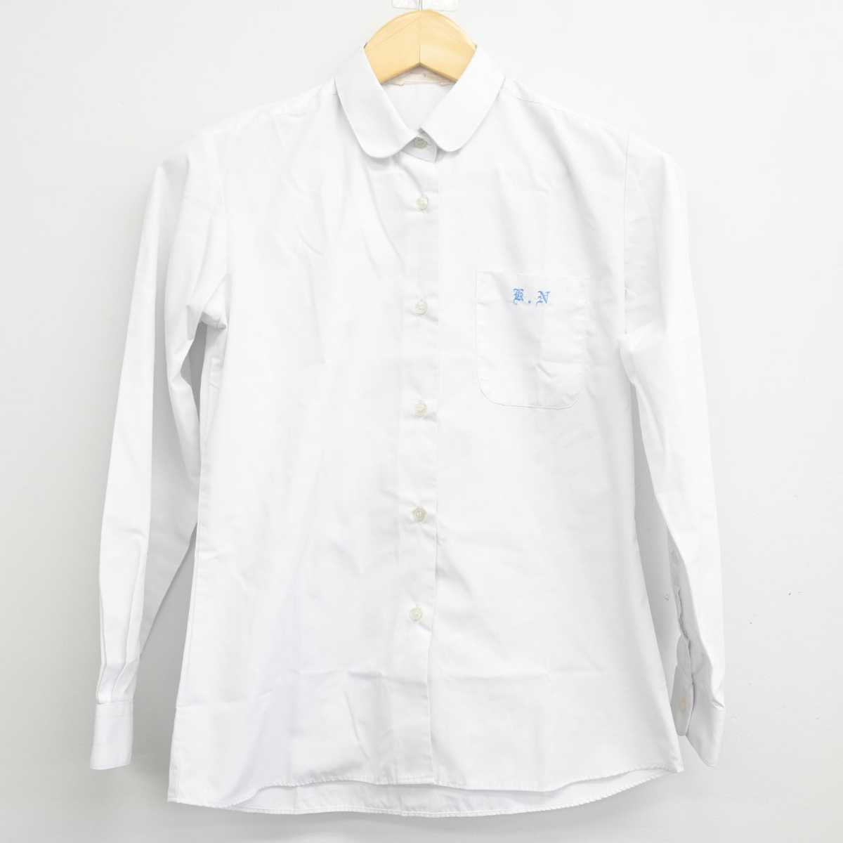 【中古】岐阜県 各務原西高等学校 女子制服 2点 (シャツ・シャツ) sf046507