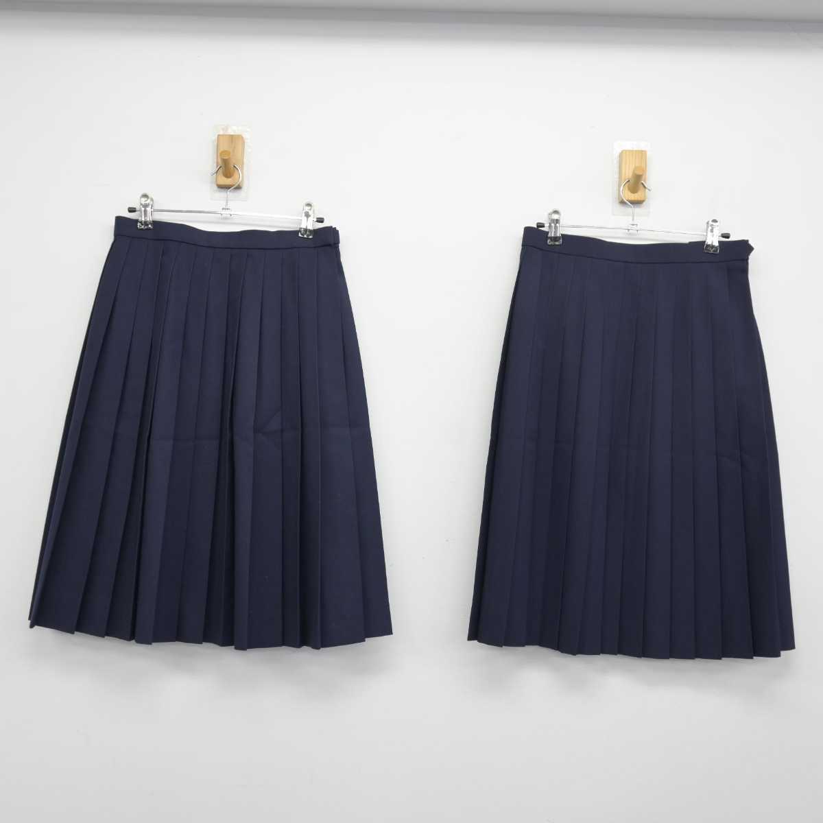 【中古】岐阜県 羽島市立竹鼻中学校 女子制服 3点 (セーラー服・スカート) sf046509