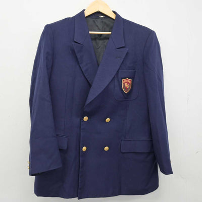 【中古】埼玉県 浦和学院高等学校 男子制服 3点 (ブレザー・ニット) sf046522