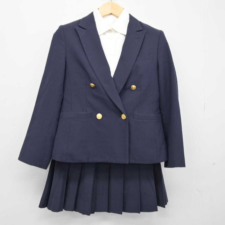 【中古】東京都 中央大学杉並高等学校 女子制服 3点 (ブレザー・シャツ・スカート) sf046530