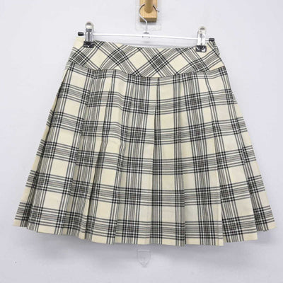 【中古】東京都 中央大学杉並高等学校 女子制服 2点 (シャツ・スカート) sf046532