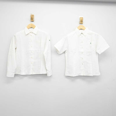 【中古】東京都 中央大学杉並高等学校 女子制服 2点 (シャツ・シャツ) sf046534