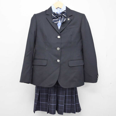 【中古】山形県 荒砥高等学校 女子制服 4点 (ブレザー・シャツ・スカート) sf046537