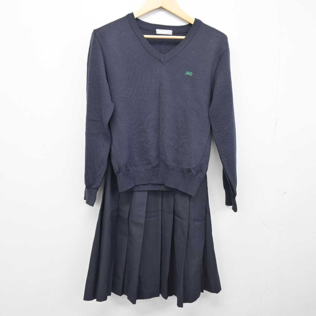 【中古】北海道 北海道札幌月寒高等学校 女子制服 4点 (ブレザー・ニット・スカート) sf046552 | 中古制服通販パレイド