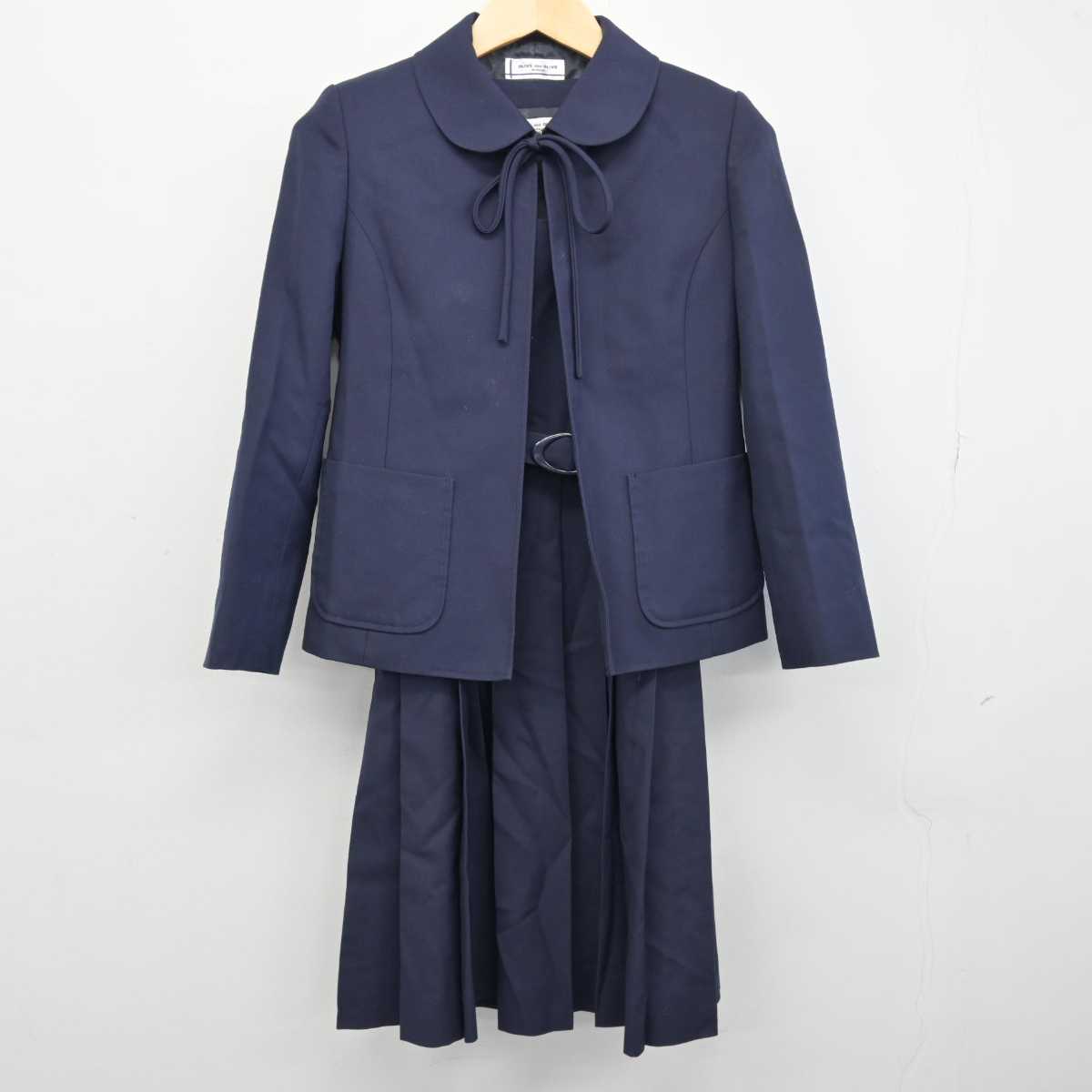 【中古】北海道 啓明中学校 女子制服 2点 (ブレザー・ジャンパースカート) sf046559