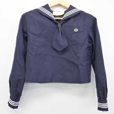 【中古】東京都 十文字高等学校 女子制服 4点 (セーラー服・スカート) sf046572