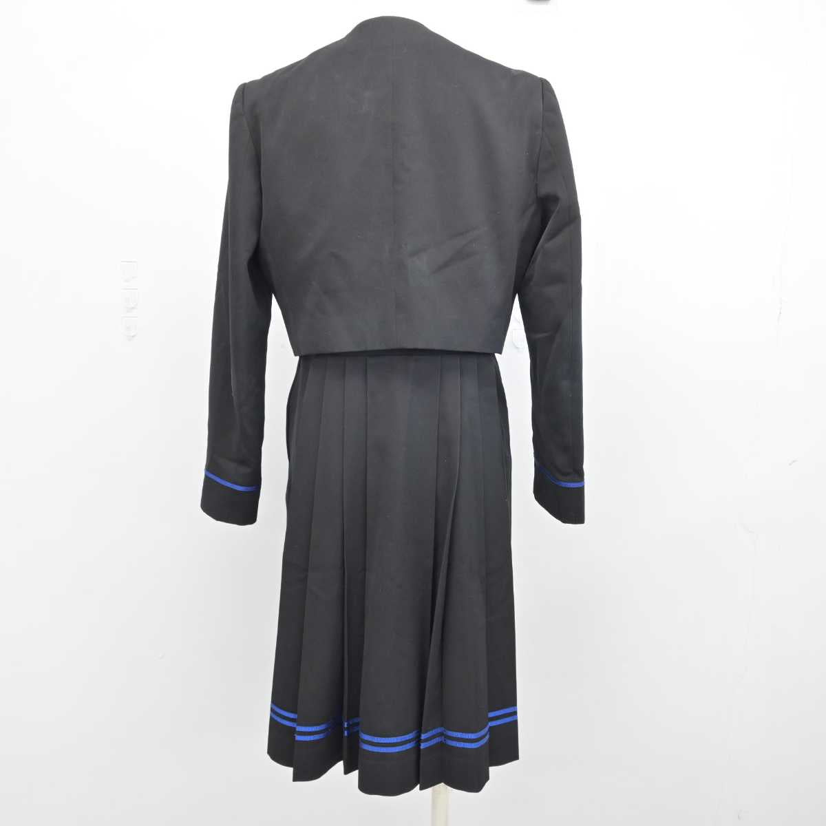 【中古】東京都 瀧野川女子学園中学高等学校 女子制服 2点 (ブレザー・ジャンパースカート) sf046584