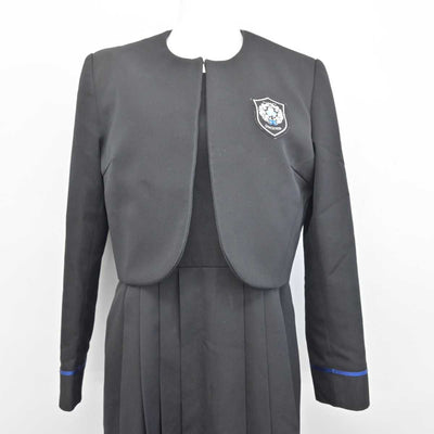 【中古】東京都 瀧野川女子学園中学高等学校 女子制服 2点 (ブレザー・ジャンパースカート) sf046584