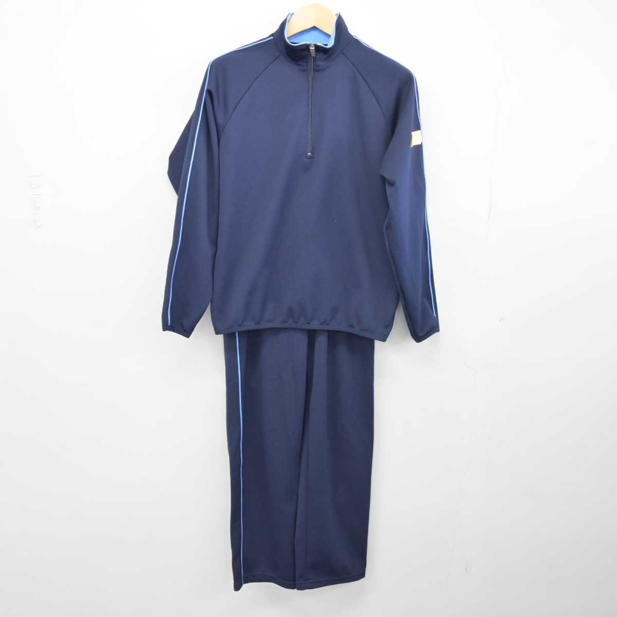 【中古】兵庫県 夢前高等学校 女子制服 2点 (ジャージ 上・ジャージ 下) sf046588