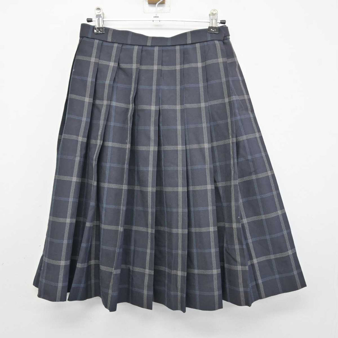 【中古】兵庫県 明石北高等学校 女子制服 2点 (ニットベスト・スカート) sf046594 | 中古制服通販パレイド