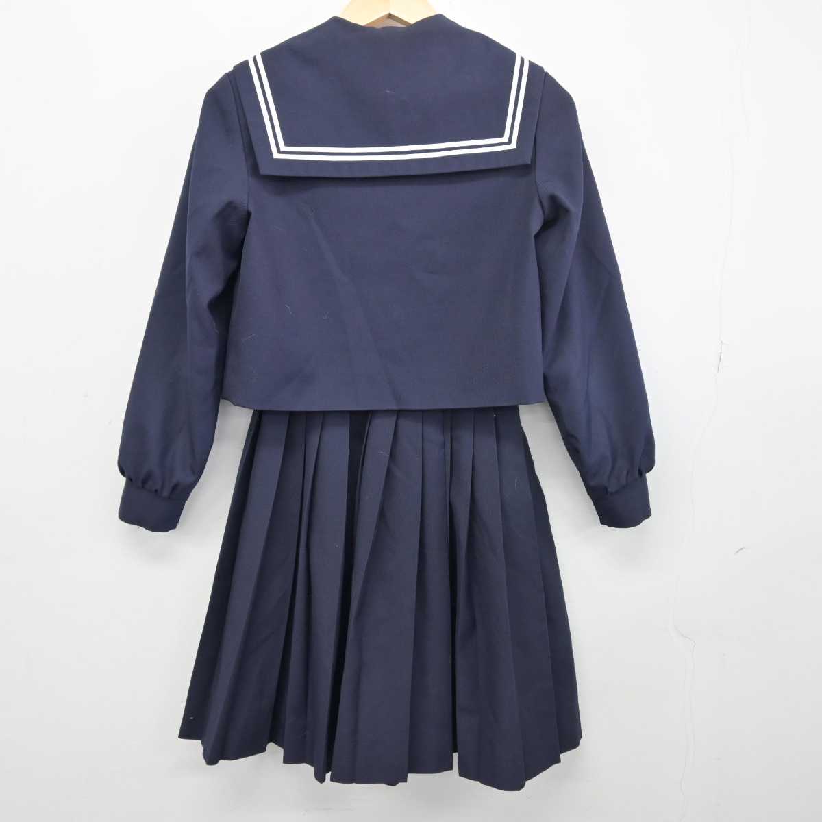 【中古】愛知県 師勝中学校 女子制服 2点 (セーラー服・スカート) sf046614