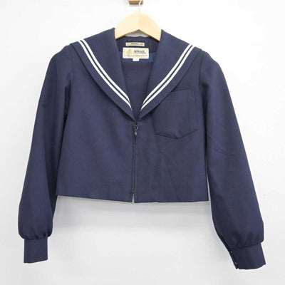 【中古】愛知県 師勝中学校 女子制服 2点 (セーラー服・スカート) sf046614