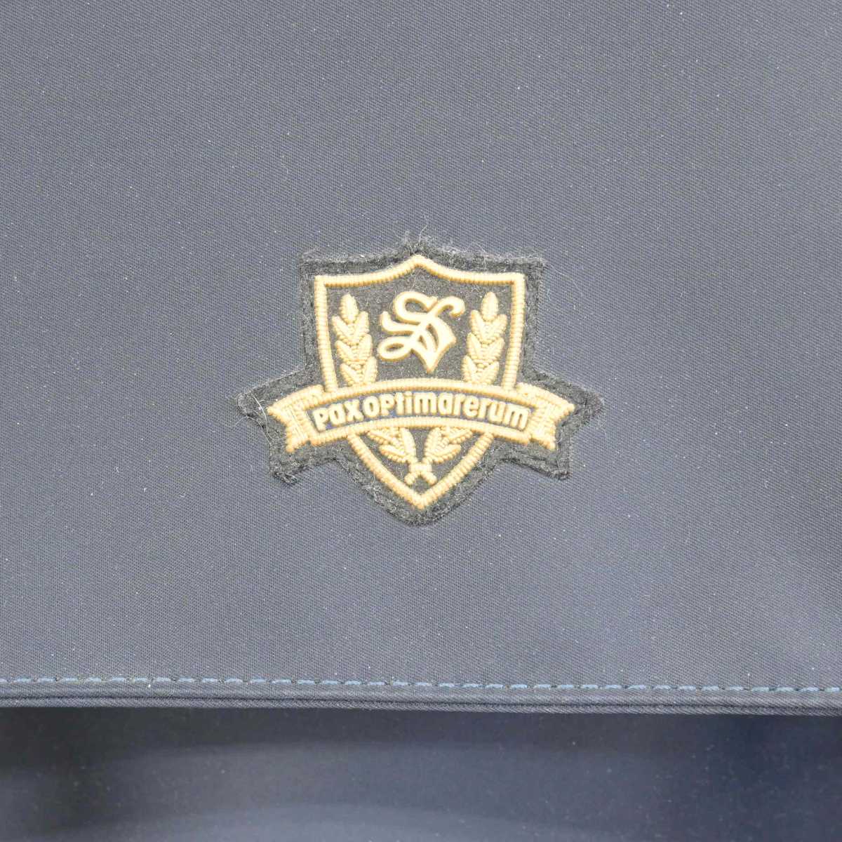 【中古】茨城県 聖徳大学附属取手聖徳高等学校 女子制服 2点 (カバン・カバン) sf046620