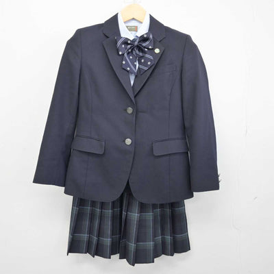 【中古】東京都 飛鳥高等学校 女子制服 4点 (ブレザー・シャツ・スカート) sf046621