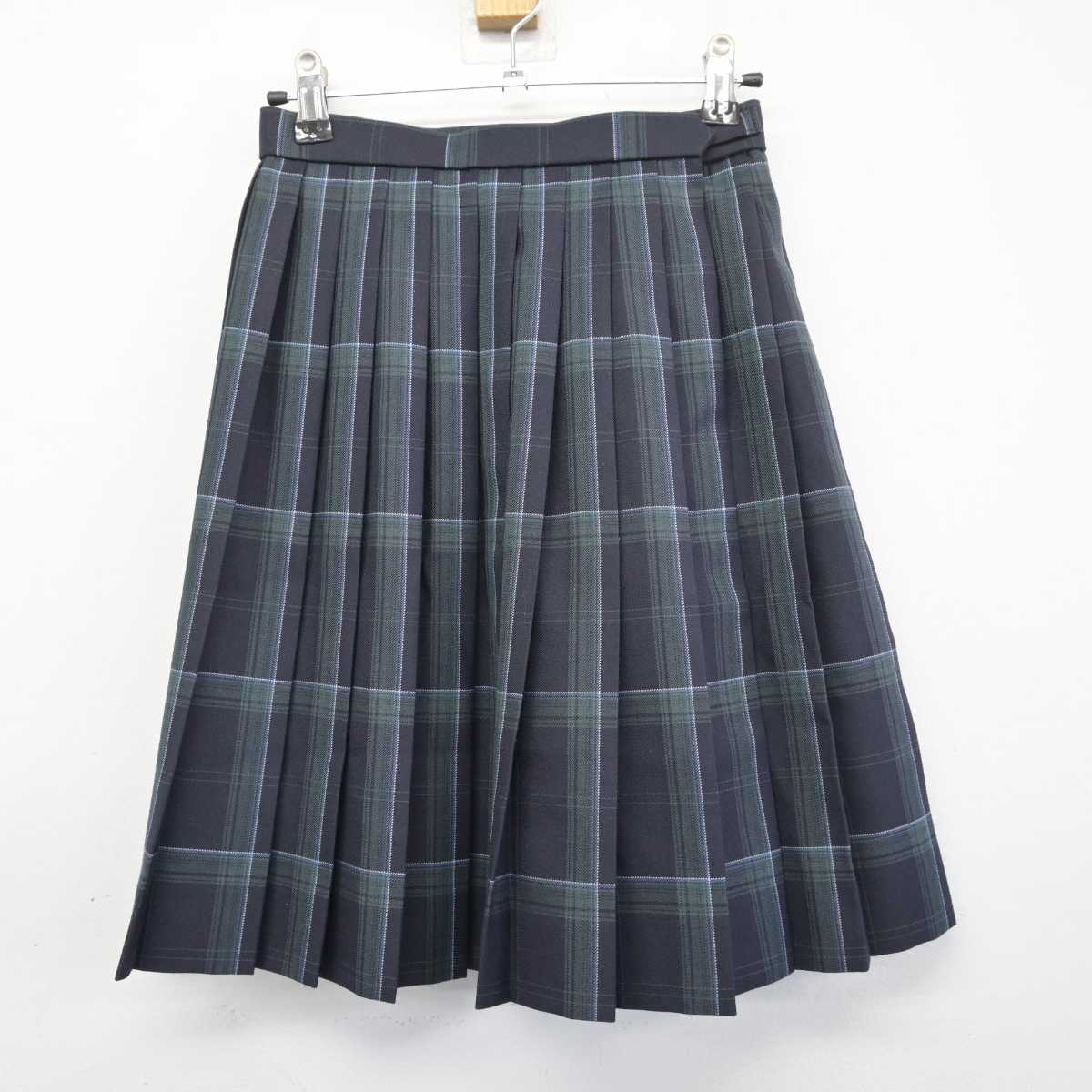 【中古】東京都 飛鳥高等学校 女子制服 4点 (ブレザー・シャツ・スカート) sf046621