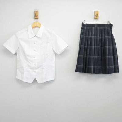 【中古】東京都 飛鳥高等学校 女子制服 2点 (シャツ・スカート) sf046622