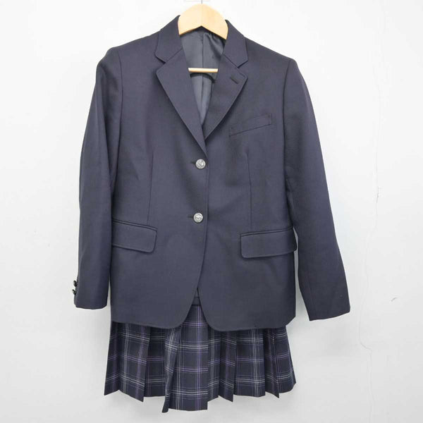 【中古】 飛鳥未来きずな高等学校 女子制服 2点 (ブレザー・スカート 