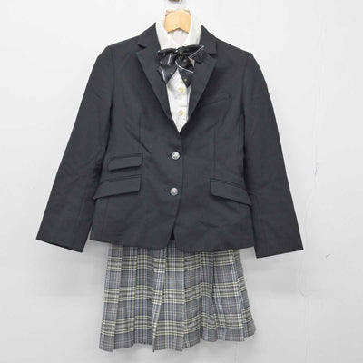 【中古】三重県 青山高等学校 女子制服 4点 (ブレザー・シャツ・スカート) sf046636