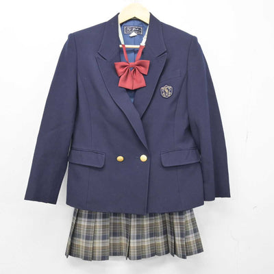 【中古】宮城県 仙台女子商業高等学校 女子制服 4点 (ブレザー・スカート・スカート) sf046648