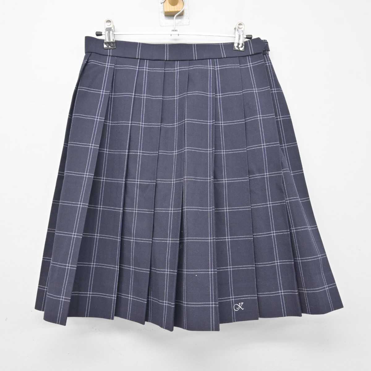 【中古】東京都 葛飾野高等学校 女子制服 5点 (ブレザー・ニット・シャツ・スカート) sf046665