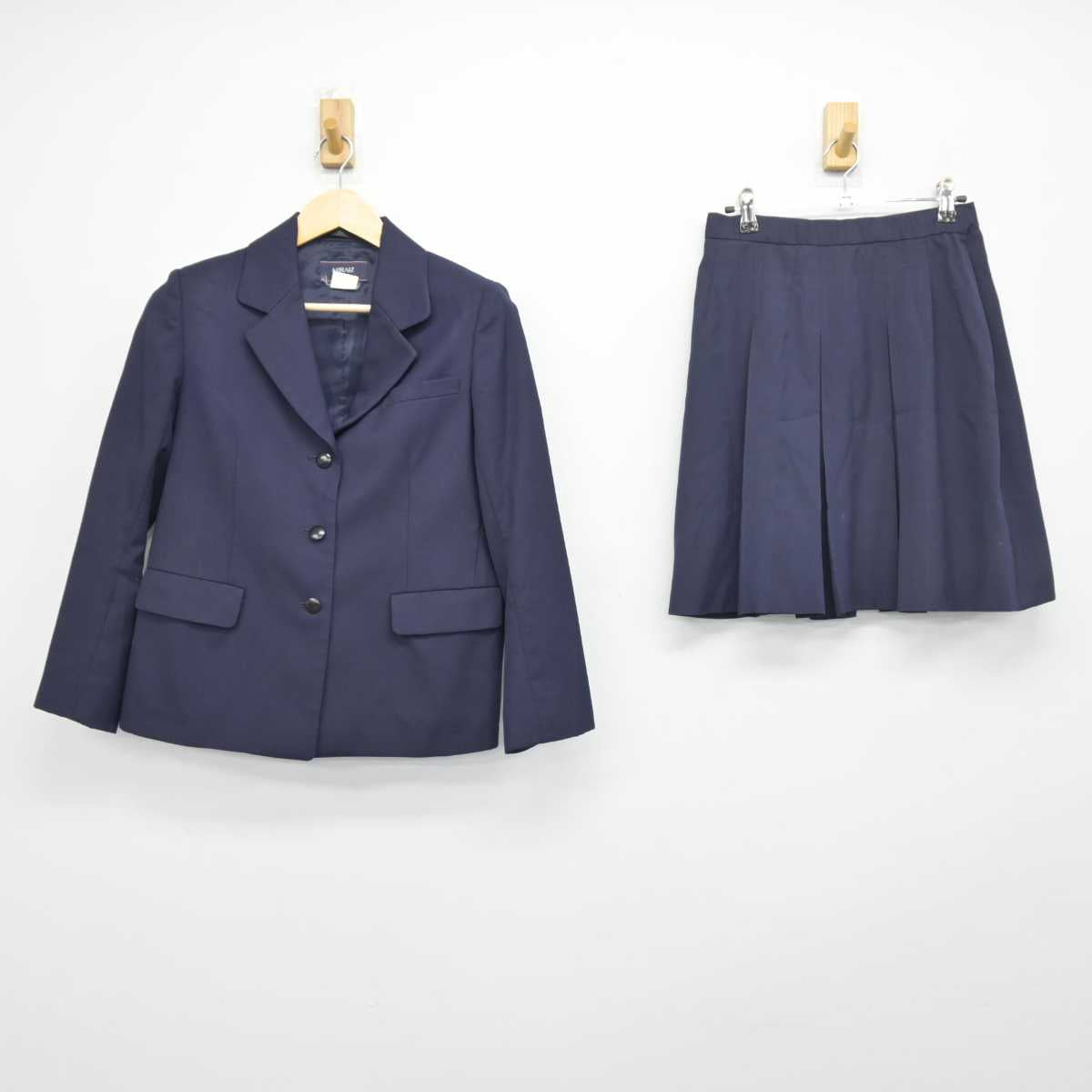 【中古】神奈川県 横浜翠嵐高等学校 女子制服 2点 (ブレザー・スカート) sf046667