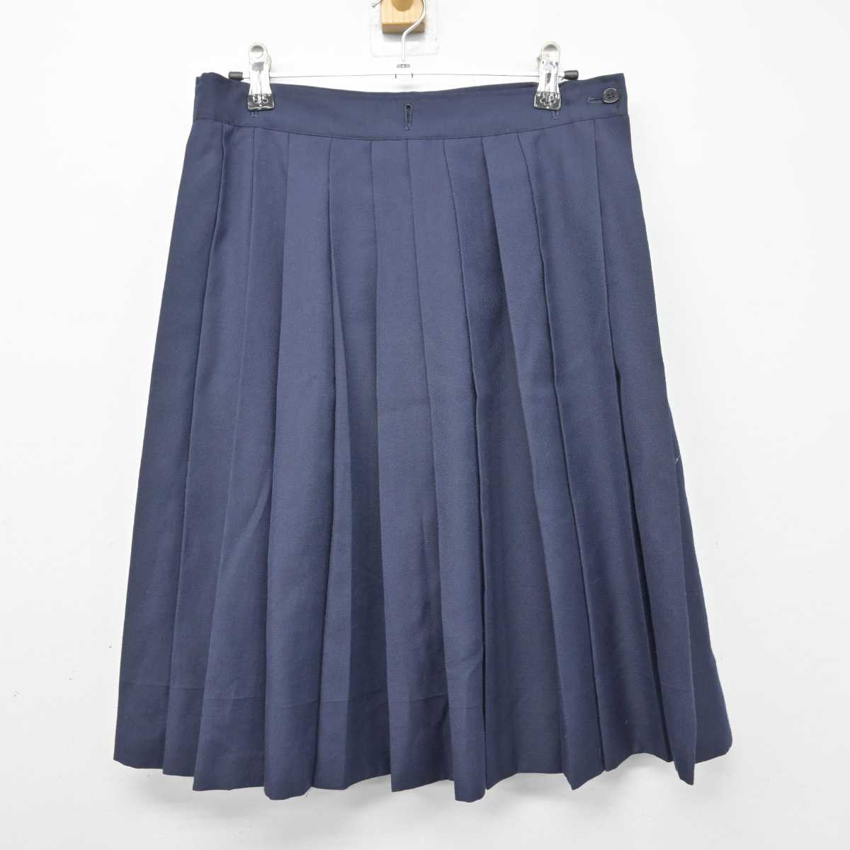 【中古】神奈川県 湘南白百合学園中学校 女子制服 3点 (セーラー服・スカート) sf046670