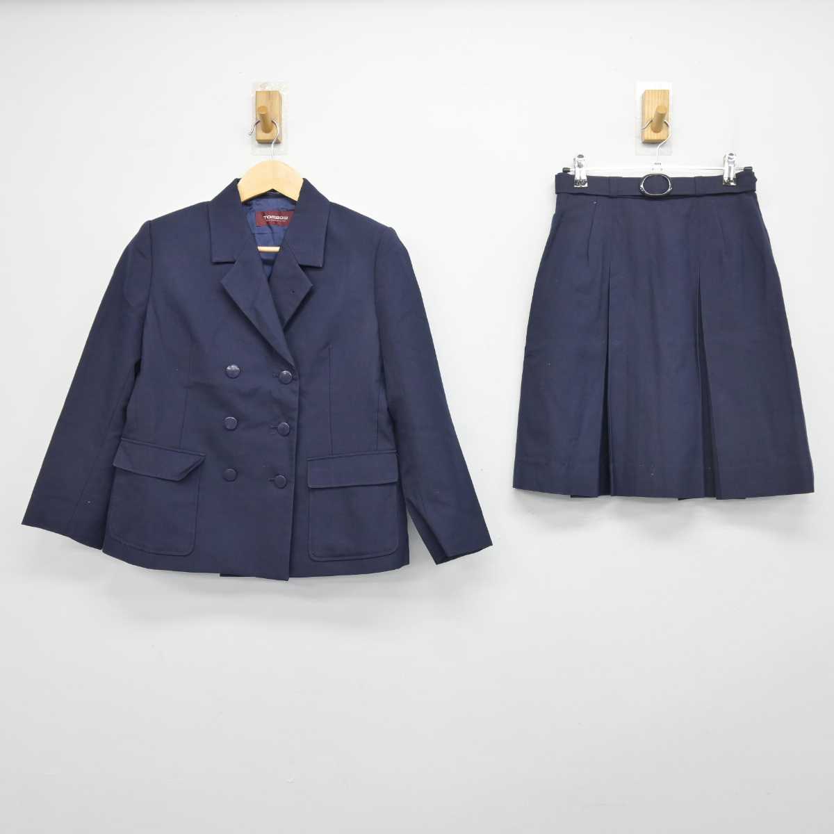 【中古】神奈川県 大和高等学校 女子制服 3点 (ブレザー・スカート) sf046671