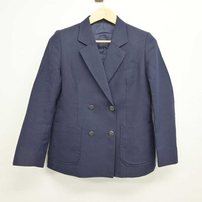 【中古】神奈川県 海老名高等学校 女子制服 4点 (ブレザー・スカート) sf046673