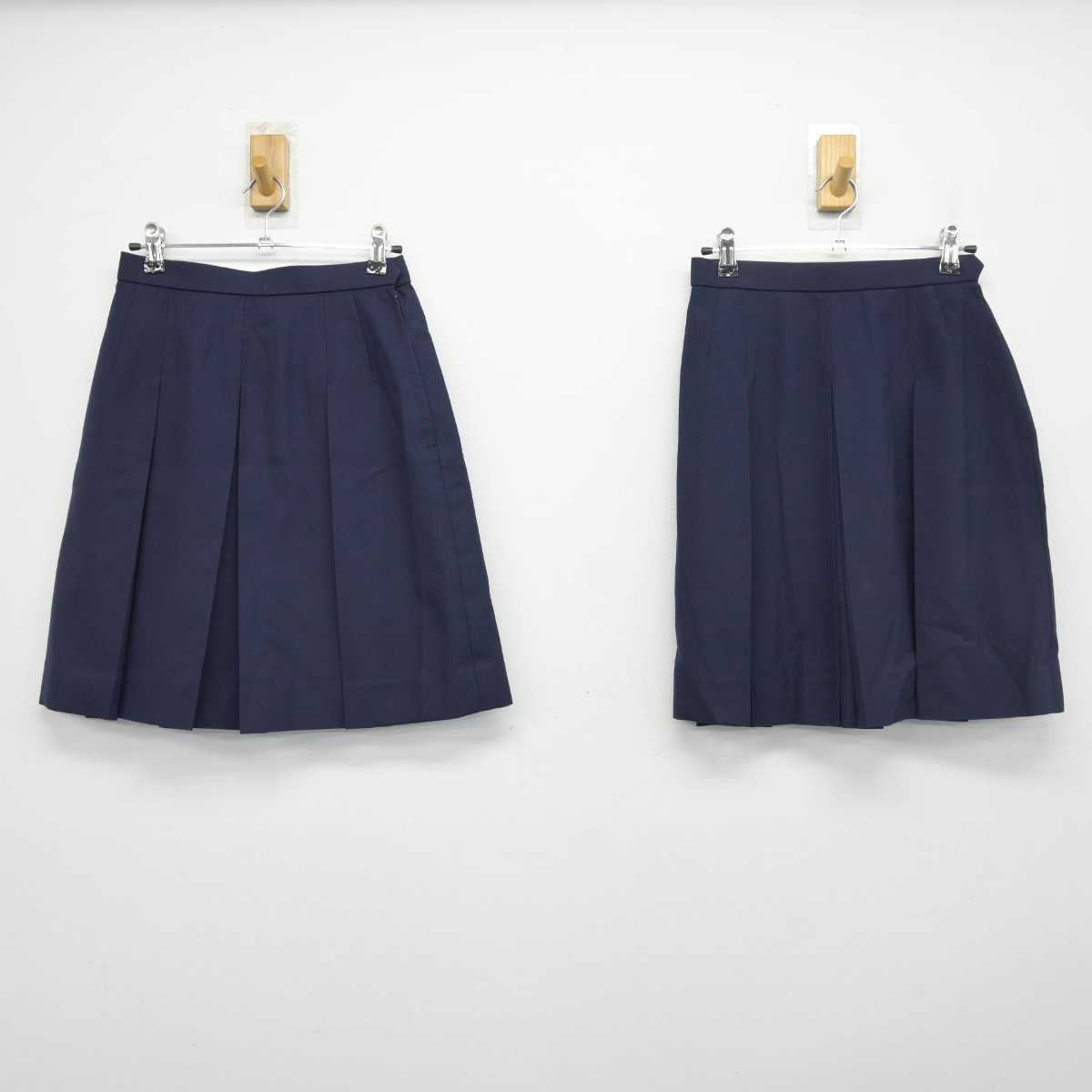 【中古】神奈川県 海老名高等学校 女子制服 4点 (ブレザー・スカート) sf046673