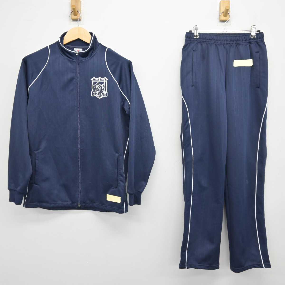 【中古】神奈川県 海老名高等学校 女子制服 2点 (ジャージ 上・ジャージ 下) sf046674