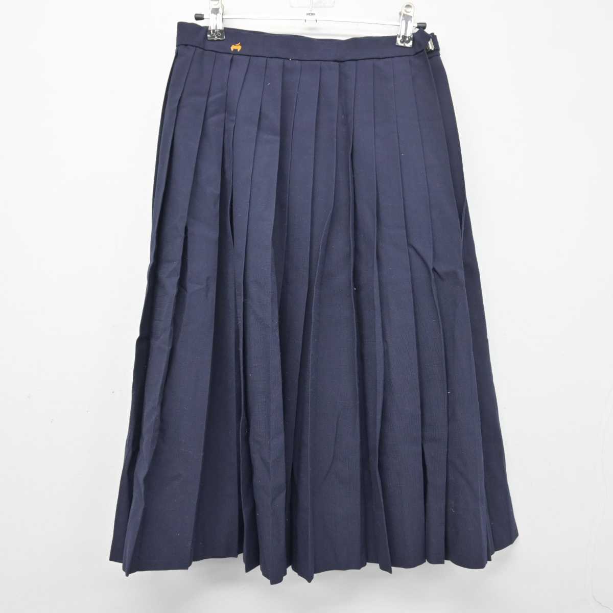 【中古】和歌山県 楠見中学校 女子制服 2点 (セーラー服・スカート) sf046677