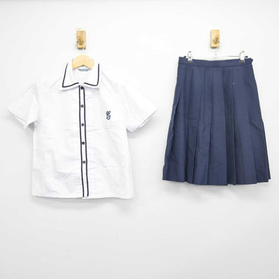 【中古】和歌山県 智辯学園和歌山高等学校 女子制服 3点 (シャツ・スカート) sf046679