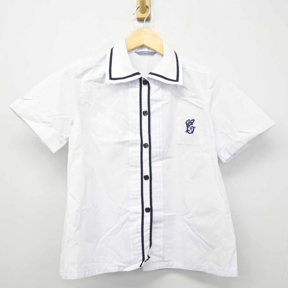 【中古】和歌山県 智辯学園和歌山高等学校 女子制服 3点 (シャツ・スカート) sf046679