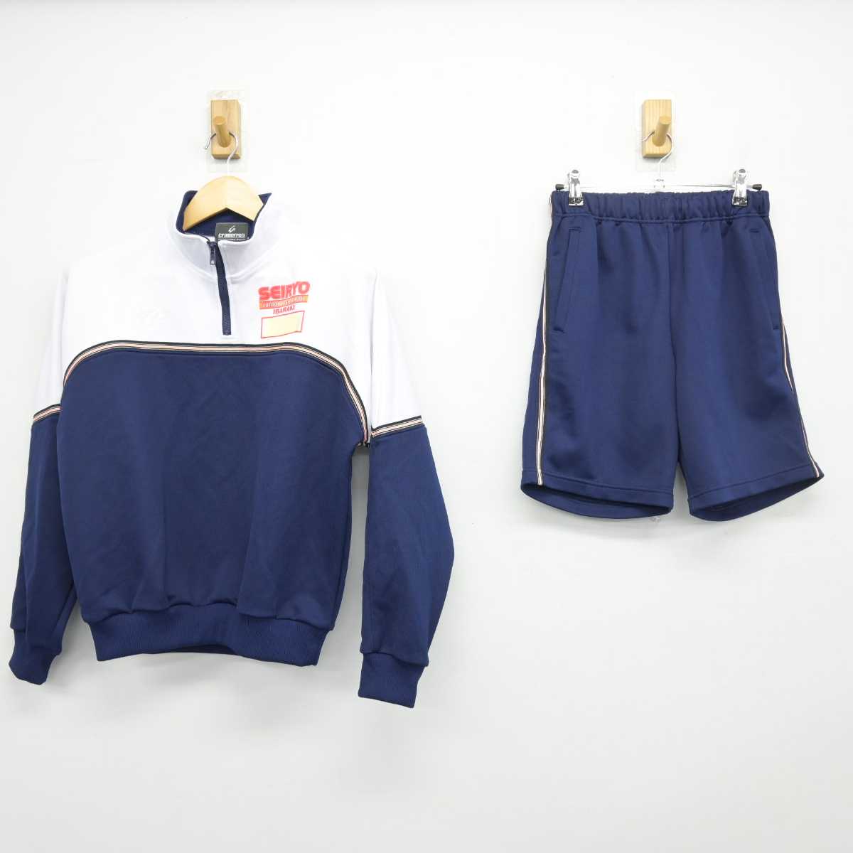 【中古】大阪府 西陵中学校 女子制服 2点 (ジャージ 上・体操服 下) sf046688