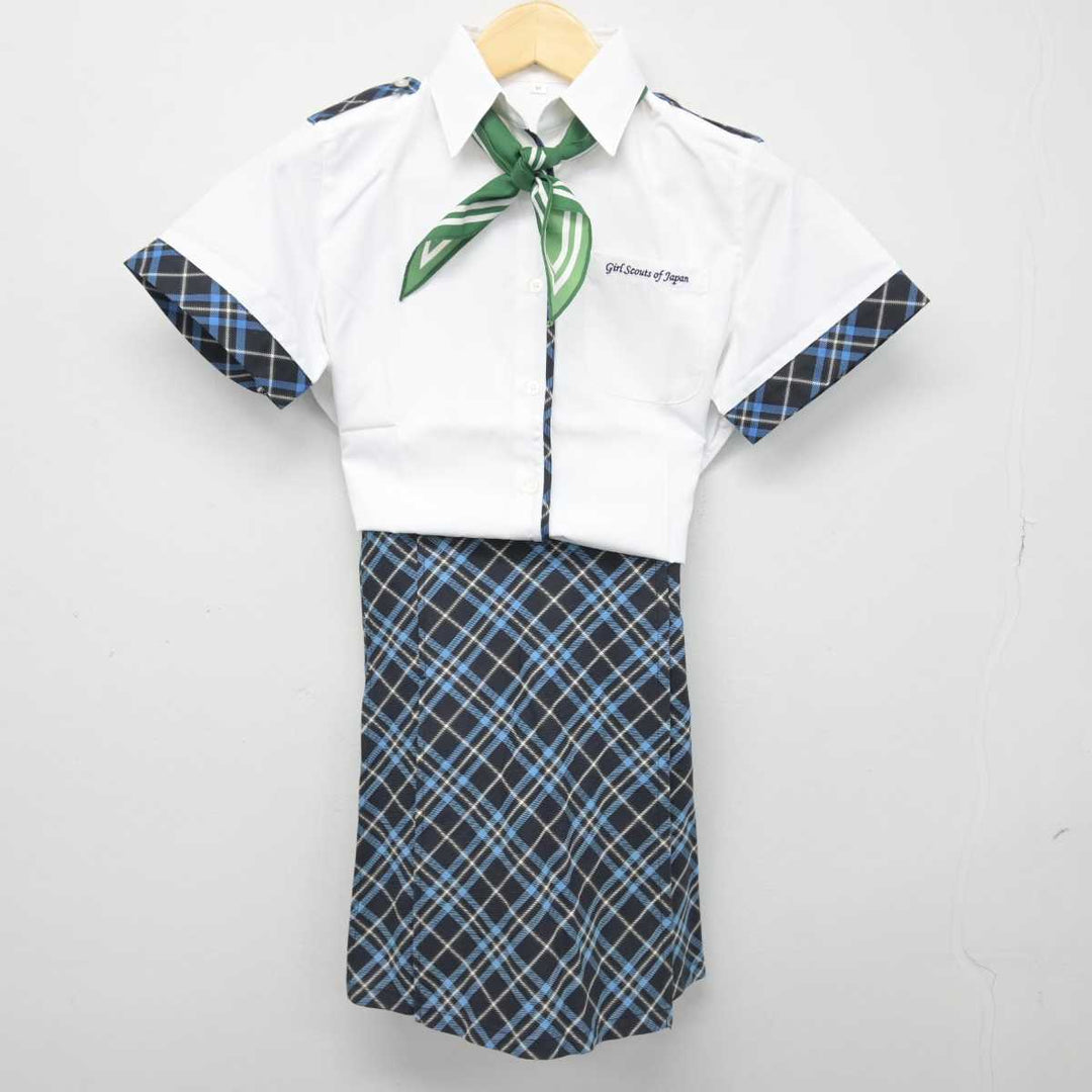 【中古】大阪府 (一社) ガールスカウト大阪府連盟 女子制服 4点 (シャツ・スカート) sf046693 | 中古制服通販パレイド