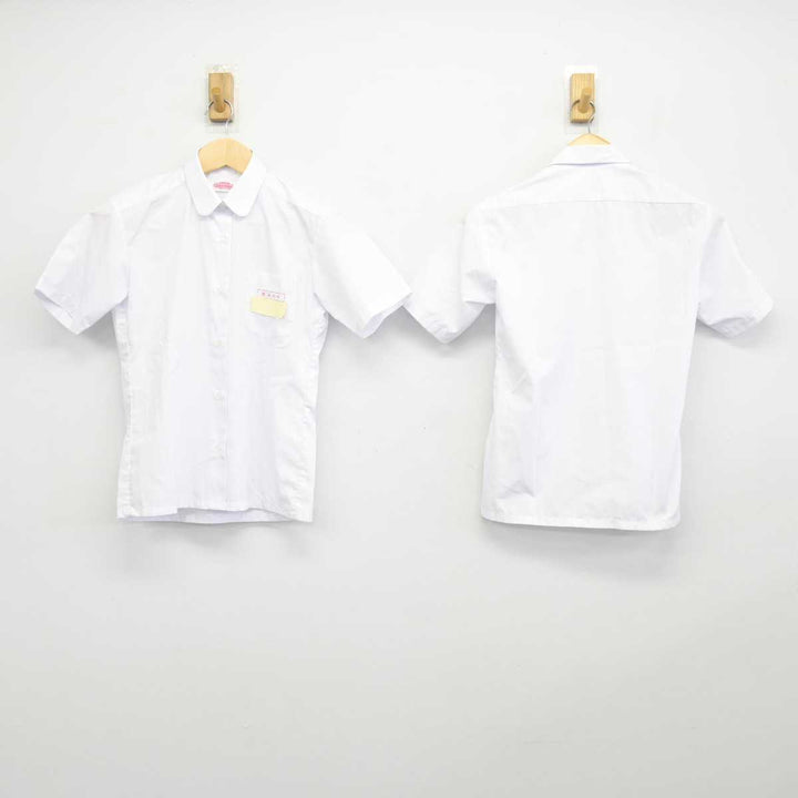中古】栃木県 鹿沼市立北中学校 女子制服 3点 (シャツ・スカート 中古】栃木県 鹿沼市立北中学校 女子制服 3点 (シャツ・スカート