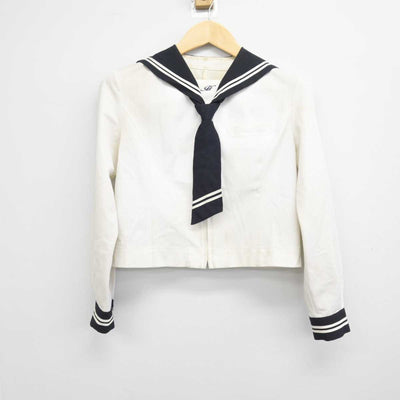 【中古】埼玉県 星野学園中学校 女子制服 4点 (セーラー服) sf046705