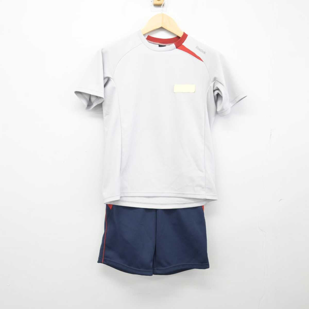 【中古】埼玉県 星野学園中学校 女子制服 2点 (体操服 上・体操服 下) sf046708