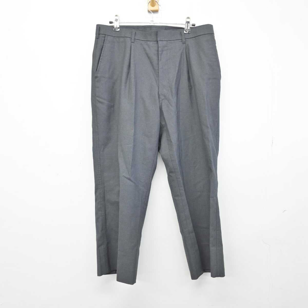 【中古】埼玉県 昌平中学校 男子制服 4点 (ブレザー・ニット・ズボン) sf046717