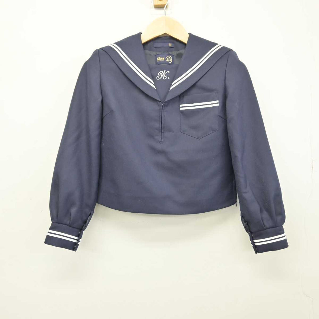 【中古】兵庫県 琴陵中学校 女子制服 2点 (セーラー服・スカート) sf046723 | 中古制服通販パレイド