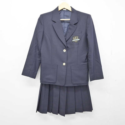 【中古】千葉県 聖徳大学附属女子高等学校 女子制服 2点 (ブレザー・スカート) sf046724