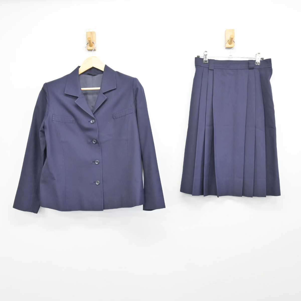 【中古】東京都 女子美術大学付属高等学校 女子制服 2点 (ブレザー・スカート) sf046726