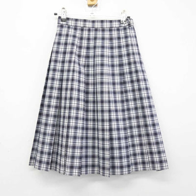 【中古】千葉県 聖徳大学附属女子高等学校 女子制服 2点 (スカート) sf046728