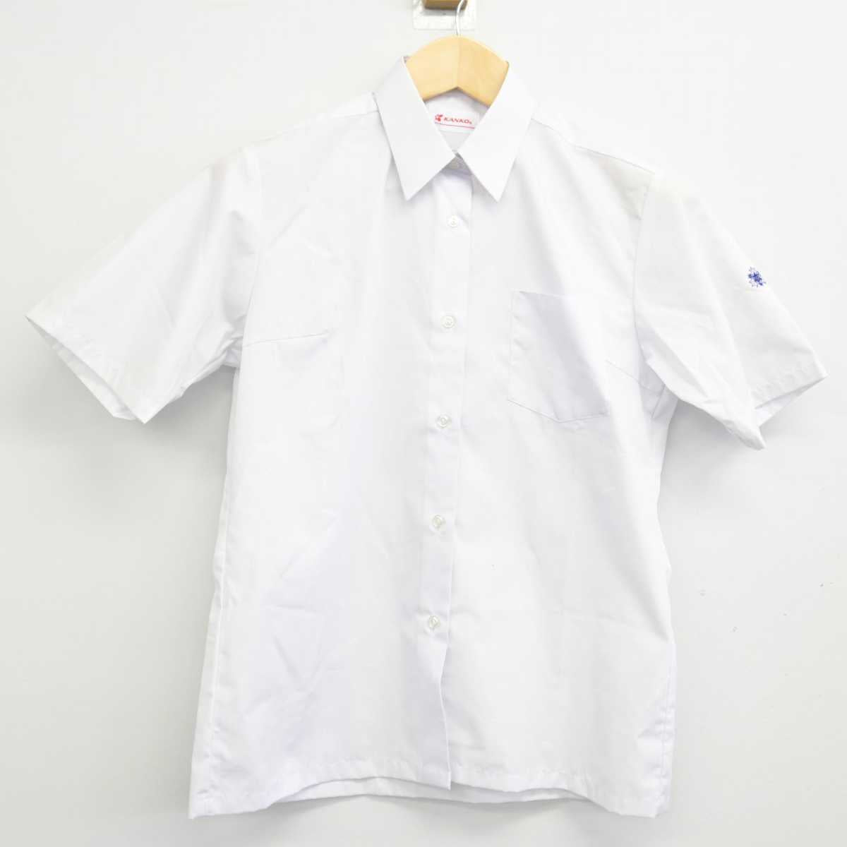 【中古】山梨県 甲府城西高等学校 女子制服 2点 (シャツ・シャツ) sf046739