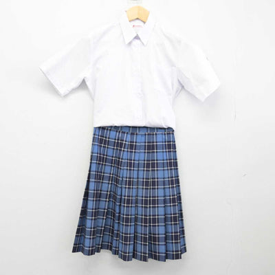 【中古】山梨県 甲府城西高等学校 女子制服 3点 (シャツ・シャツ・スカート) sf046742