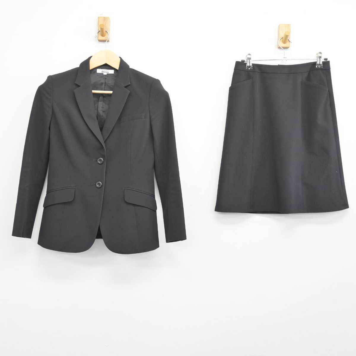 【中古】 事務服 女子制服 2点 (ジャケット・スカート) sf046745