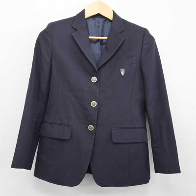 【中古】千葉県 市川北高等学校 女子制服 3点 (ブレザー・スカート) sf046749