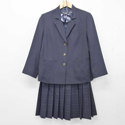 【中古】東京都 瑞穂農芸高等学校 女子制服 3点 (ブレザー・スカート) sf046770