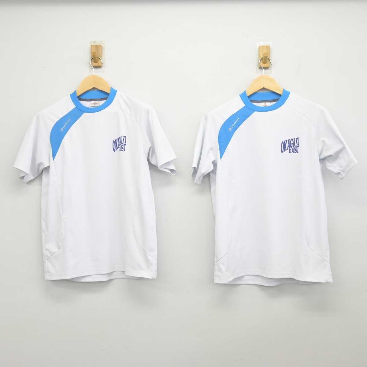 【中古】福岡県 岡垣東中学校 女子制服 2点 (体操服 上) sf046774