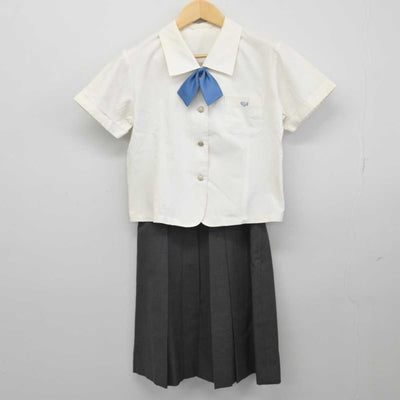 【中古】埼玉県 浦和明の星女子高等学校 女子制服 3点 (シャツ・スカート) sf046782